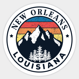 New Orleans Louisiana Sticker